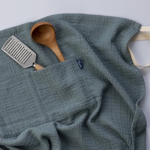 Maya Mutfak Önlük/Petrol