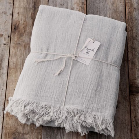 Tarhun Yatak Örtü/Beyaz/200x280cm