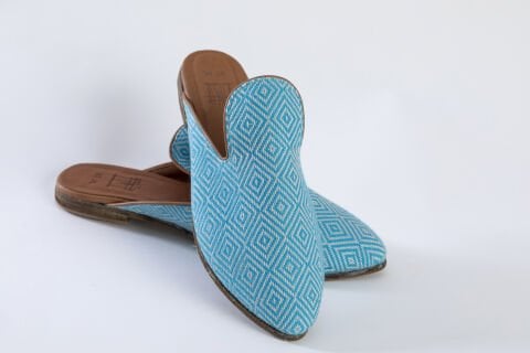 Nova Roma Dış Terlik-mavi