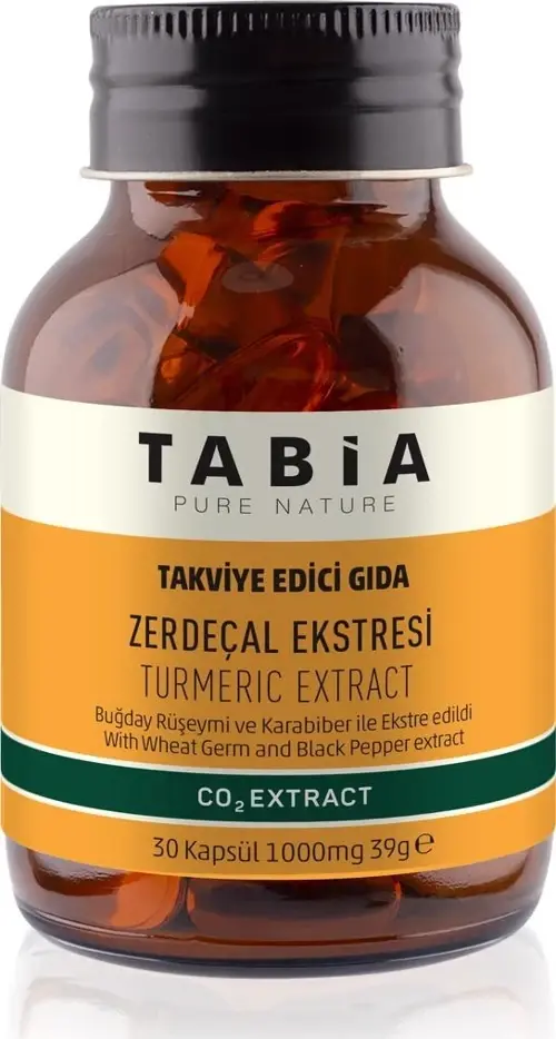 Tabia- Zerdeçal Ekstresi 1000mg/30 kapsül