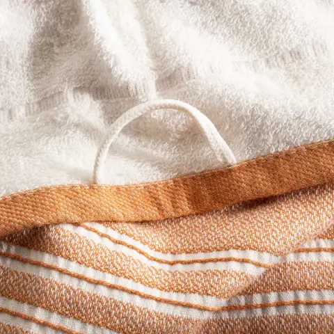 Eco- Elis 3 lü Kurulama Havlusu %100 Organik Pamuk/Terra