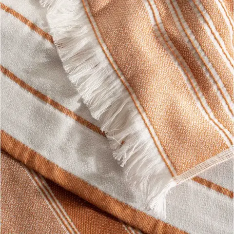 Eco- Elis 3 lü Kurulama Havlusu %100 Organik Pamuk/Terra