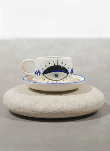Eyes Seramik Fincan