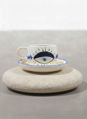 Eyes Seramik Fincan El Yapımı