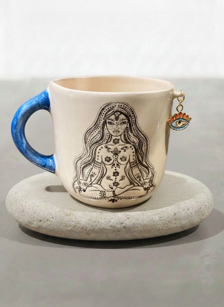 Çakra Tanrısı Charmlı Kupa