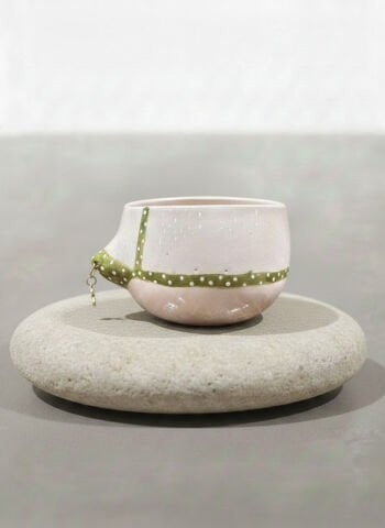 Charmlı Boob Fincan-Yeşil