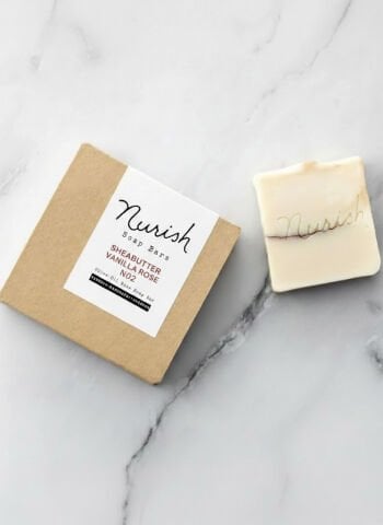 Sheabutter-Vanılla rose Doğal Sabun 100g