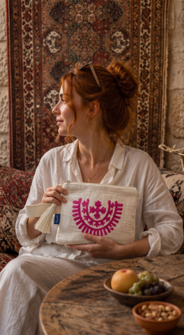 Tatoo Küçük Clutch-Bereket