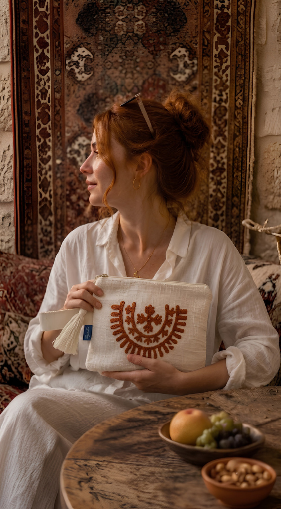 Tatoo Küçük Clutch-Bereket TERRA
