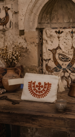 Tatoo Küçük Clutch-Bereket TERRA