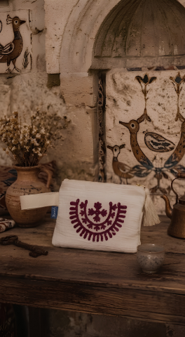 Tatoo Küçük Clutch-Bereket MÜRDÜM