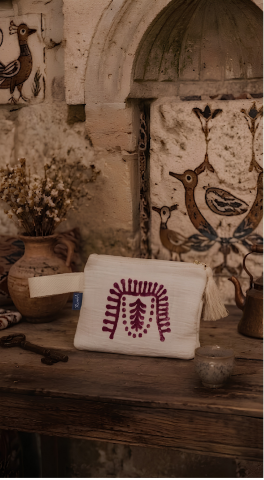 Tatoo Küçük Clutch-Özgürlük MÜRDÜM