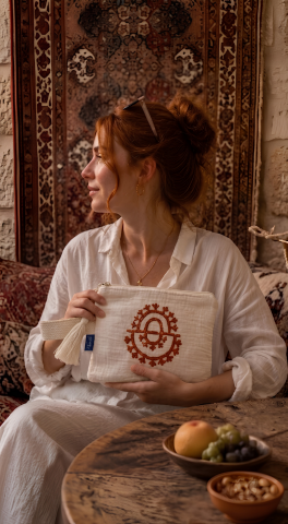 Tatoo Küçük Clutch-Yeniden Doğuş