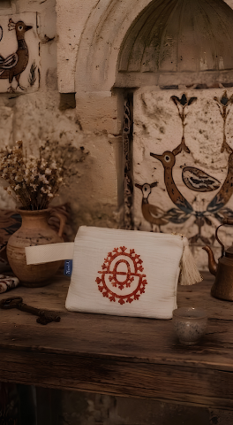 Tatoo Küçük Clutch-Yeniden Doğuş