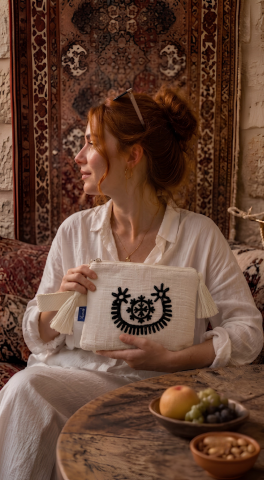 Tatoo Küçük Clutch-Şans